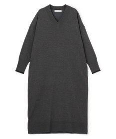 UNFILO L 【WEB限定】マイビューティニット Vネックワンピース