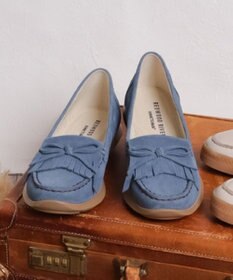 REGAL FOOT COMMUNITY 【レッドウッドリバーミネトンカ】M01C キルトリボン カジュアルシューズ