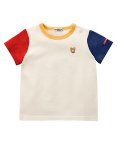 MIKI HOUSE HOT BISCUITS ワンポイント半袖Tシャツ＆顔ドンブルマギフトセット【BOX付き】