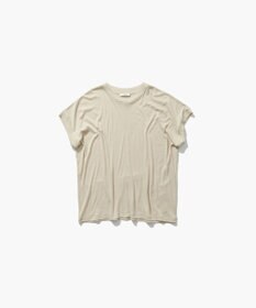 ATON COTTON LINEN FRAISE | オーバーサイズＴシャツ