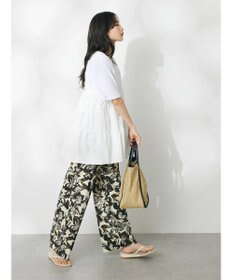 CRAFT STANDARD BOUTIQUE 異素材ティアードカットチュニック