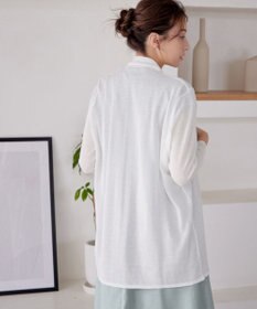 Tiaclasse L 【新色追加・UVケア・接触冷感】ロングトッパーカーディガン