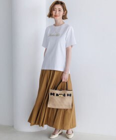 23区 S ソフトボリューム ギャザーフレアスカート
