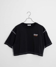 WEGO アウトステッチグラフィックショートT