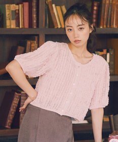 earth music&ecology ミニフリルカットレースアンサンブル