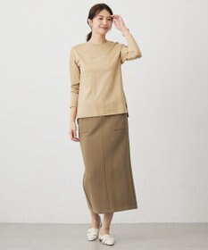 J.PRESS LADIES 【WEB限定】リブダンボール スカート