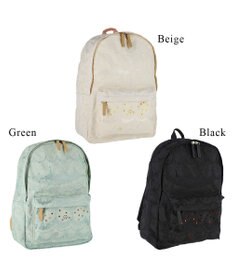 tsumori chisato CARRY スカラップ 刺繍 バックパック リュック A4サイズ対応