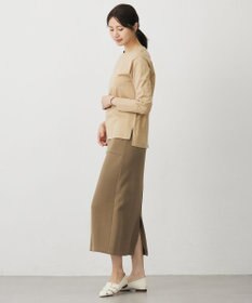 J.PRESS LADIES 【WEB限定】リブダンボール スカート