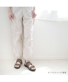 Pointer 本革 甲幅調整 マジックテープ付きサンダル