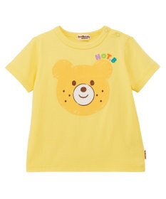 MIKI HOUSE HOT BISCUITS 【80-120cm】カラフルビーンズ フェイスプリント 半袖Tシャツ