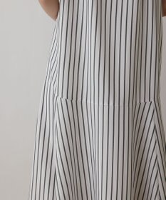 GRACE CONTINENTAL ストライプシャツワンピース
