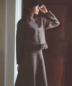 Feroux フリル ニット セットアップ