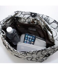 UNBILLION カシュカシュ cache cache / フラワー＆アニマル柄ワンハンドルバッグ