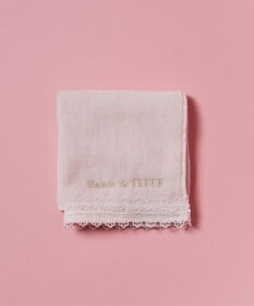 Maison de FLEUR アンダーレースタオルハンカチ
