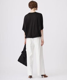 ICB L 【UVカット・吸水速乾・接触冷感・洗える】シェルタリングドライオックス ワイドパンツ