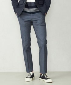JOSEPH ABBOUD 【オーガニックコットン】シャンブレードビー パンツ