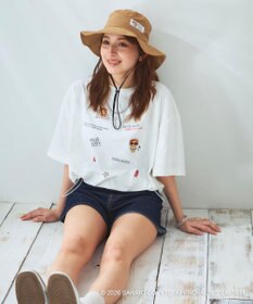 OP／FILA 【Ocean Pacific×ハローキティ】サーフハット