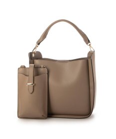 UNBILLION カシュカシュ cachecache / スマホショルダー付きラウンドショルダーバッグ