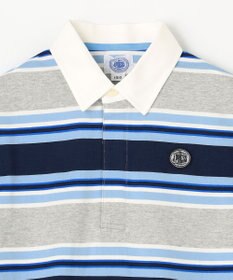 J.PRESS KIDS 【140-170cm】マルチボーダー 半袖ポロシャツ