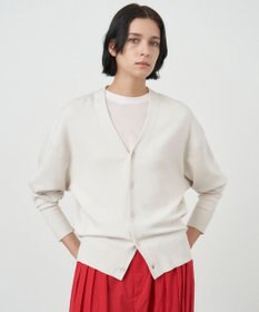 ATON 50/2 NATURAL DYED ORGANIC | Vネックカーディガン