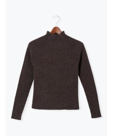 Te chichi モールリブスタンドネックニット