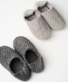 LOOM&SPOOL GRS綿毛布ルームシューズ