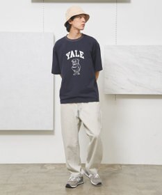 J.PRESS YORK STREET 【UNISEX】YALEアーチロゴ Tシャツ