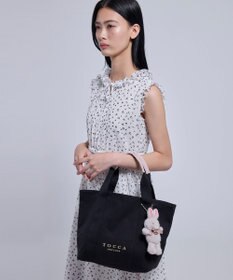 TOCCA 【新チャーム登場・ぬいぐるみチャーム付き】TOCCA AMICO CANVAS TOTE キャンバストート