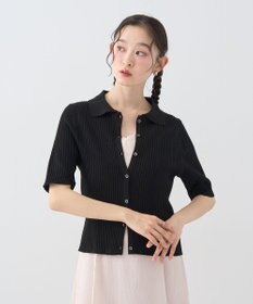 earth music&ecology 【予約】リブニットカーディガン