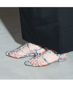 MODE ET JACOMO <MODE ET JACOMO>ポインテッドトゥTストラップサンダル