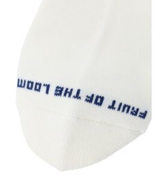 Green Parks ■ＦＲＵＩＴ　ＯＦ　ＴＨＥ　ＬＯＯＭ　３Ｐロゴ刺繍ソックス