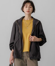 23区 ライトナイロンタイプライター 2WAYアノラックブルゾン