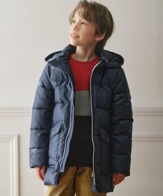 J.PRESS KIDS 【110-130cm】【撥水】50Dタフタ ダウンコート
