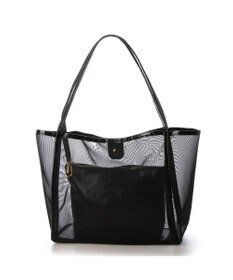 UNBILLION カシュカシュ cachecache / チュールメッシュビッグトート