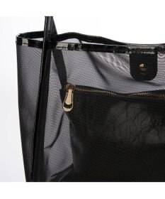 UNBILLION カシュカシュ cachecache / チュールメッシュビッグトート