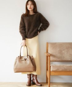 TOPKAPI 【TREASURE TOPKAPI】シュリンクレザー ベルトデザインA4トートバッグ