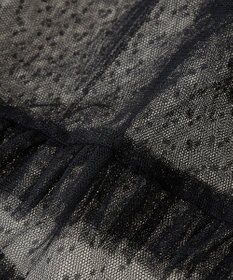 earth music&ecology ドットチュールスカート