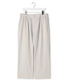 J.PRESS YORK STREET 【UNISEX】コットンリネンイージーストライプ パンツ