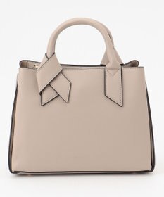 LA BAGAGERIE 【maison vert】 【多収納】リボンアオリ2WAYトート