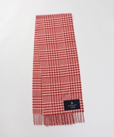 AURORA 【 LANVIN en Bleu （ランバン オン ブルー）】ウールチェックマフラー