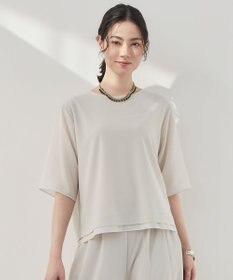 自由区 ストレッチアムンゼン Tブラウス