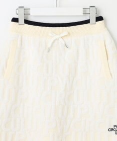 PW CIRCULUS 【WOMEN】【防風/蓄熱】総ロゴ ニット スカート
