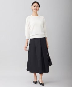 自由区 【洗える】タフタタック スカート