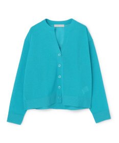 UNFILO シアーフォルムニット キーネックカーディガン