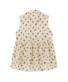 YECCA VECCA シアージャガードペプラムブラウス