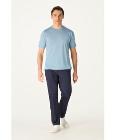 DAKS John Smedley for DAKS ハウスストライプTシャツ
