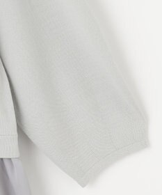 ANY SIS 【洗える】ファブリックコンビ ニット