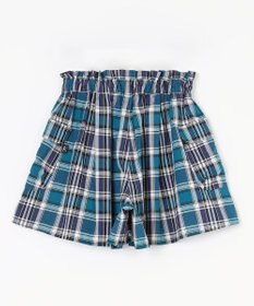 組曲 KIDS 【110-140cm】オーガニックコットンチェック ショートパンツ