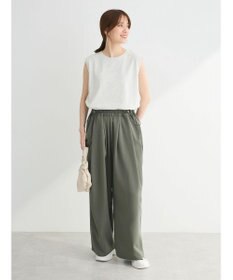 Green Parks ・ＥＬＥＮＣＡＲＥ　ＤＵＥ　ウエストドロストパンツ