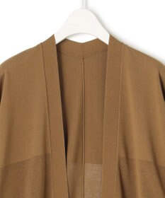 ICB 【洗える】ドライコットンアセテート ドルマンスリーブカーディガン